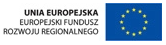 Logo Europejskiego Funduszu Rozwoju Regionalnego