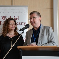 Dyr. Katarzyna Siemieniuk i prof. Jarosław Ławski