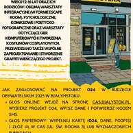 Plakat informacyjny o projekcie O24 