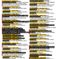 Plakat z harmonogramem wydarzeń kulturalnych w Książnicy Podlaskiej na październik 2026 roku. Grafika ma dwukolumnowy układ z licznymi pozycjami uporządkowanymi chronologicznie. Poszczególne sekcje zawierają wyróżnione na żółto nagłówki z datami i godzinami oraz czarne boks z informacjami o charakterze danego spotkania. Na dole plakatu umieszczono adnotację, że wstęp na wszystkie wydarzenia jest wolny, oraz adres strony internetowej ksiaznicapodlaska.pl.