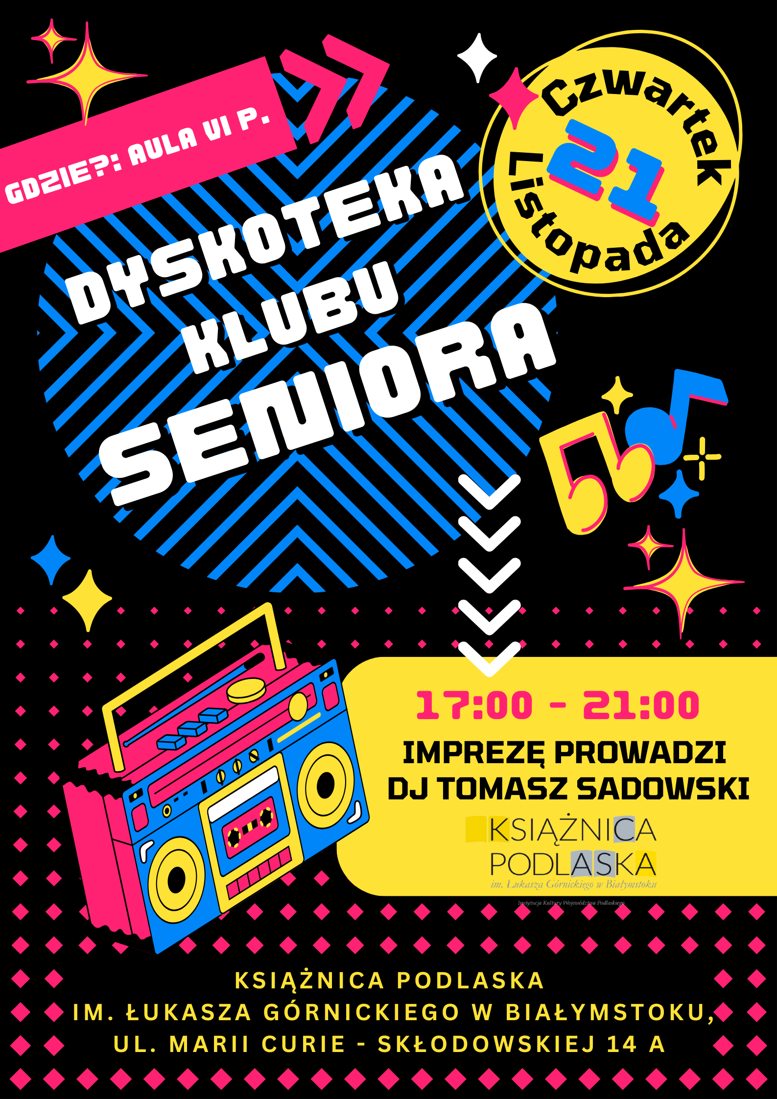 Plakat Klub Seniora Dyskoteka.png